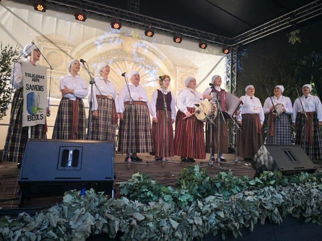 Dziesmu svētkos Reigā